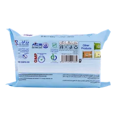 دستمال مرطوب کودک وی کر پنبه دانه 72 عددی | Wee care Cotton Seed oil Baby 72pcs