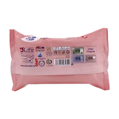 دستمال مرطوب کودک وی کر بادام و جوانه گندم 72 عددی | Wee Care Almond Oil Wet Wipes 