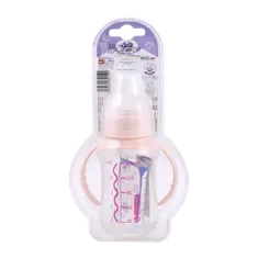 بطری شیر خوری دسته دار وی کر تا 6 ماهگی کد B315 | Wee Care P.P Feeding Bottle With Handle code B315