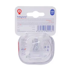 سر شیشه کودک بیبی لند آنتی کولیک کد ۲۶۳ | Anti Colic Silicone Nipple Code 263 - Baby Land