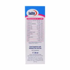 قطره مولتی ویت آیزن و زینک یوروویتال 30 میلی لیتر | Eurho Vital Multivit Eisen And Zink Drop 30 ml