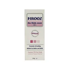 کرم زینک اکساید 10 درصد کودک فیروز | Zinc Oxide 10% Cream - Firooz 