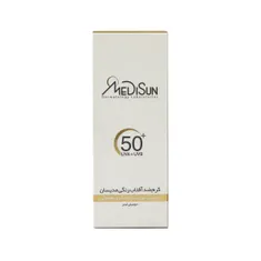 کرم ضد آفتاب رنگی پوست خشک و معمولی SPF50 مدیسان | Tinted Sunscreen Cream for Dry and Normal Skin SPF 50 - Medisun 
