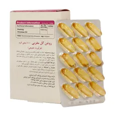 سافت ژل روغن گل مغربی 1000 میلی گرم ویتا تایم 30 عددی | Vita Time Evening Primrose Oil 30 Softgels