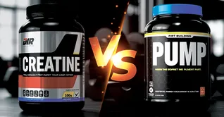 کراتین یا پمپ؟ کدام بهتر است؟