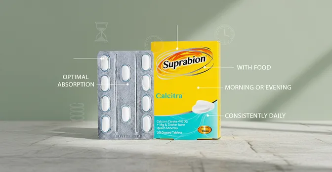 بهترین زمان خوردن قرص کلسیترا