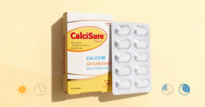 بهترین زمان مصرف قرص کلسی شور