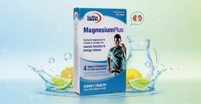 تاثیر منیزیم پلاس بر سنگ کلیه