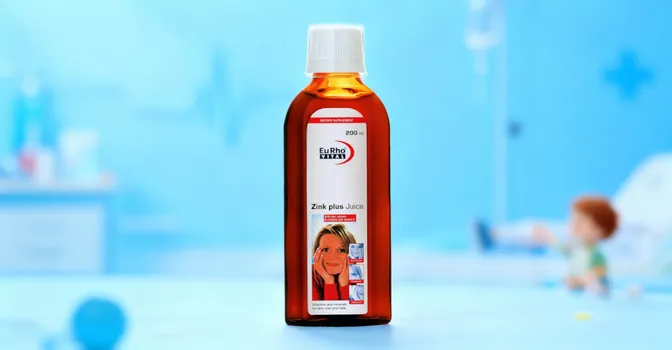 عوارض شربت زینک پلاس یوروویتال برای کودکان