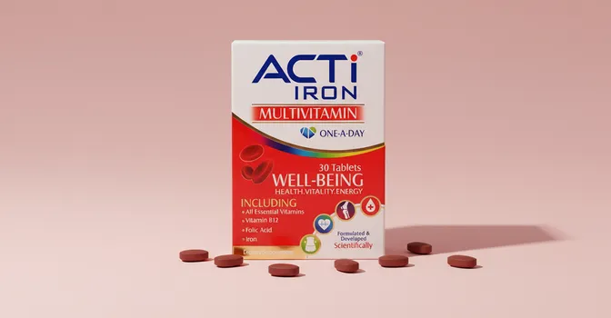 قرص اکتی آیرون برای ریزش مو