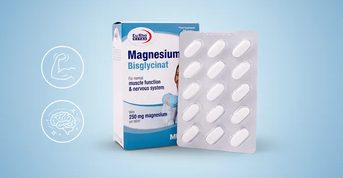 قرص منیزیم بیس گلایسینات یوروویتال برای چیست؟ فواید و کاربردها