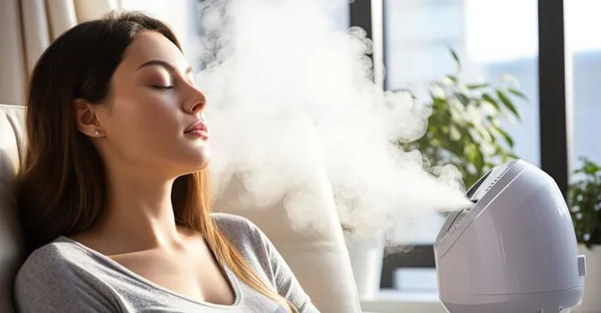 نحوه استفاده از دستگاه بخور برای پاکسازی پوست صورت