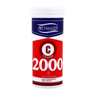 تصویر قرص جوشان ویتامین سی 2000 های هلث