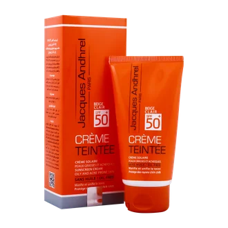 تصویر ضد آفتاب پوست چرب SPF50 ژاک آندرل