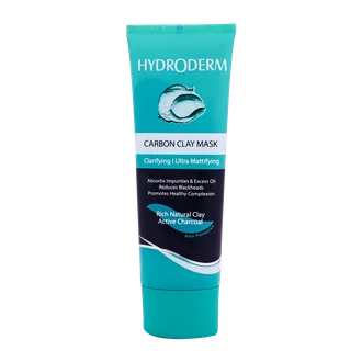 تصویر ماسک رسی شفاف کننده پوست چرب هیدرودرم