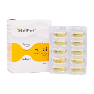تصویر کپسول امگا 3 آریا دارو