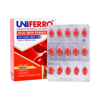 تصویر قرص یونی فرو ابیان دارو