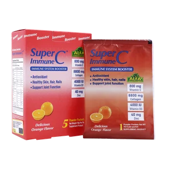 تصویر ساشه سوپر ایمیون سی آلفا ویتامینز