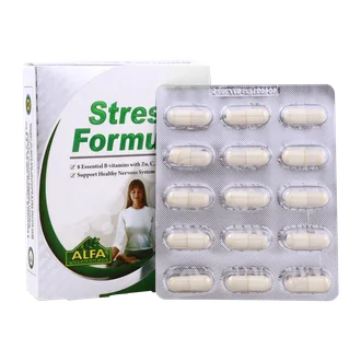 تصویر کپسول استرس فرمولا آلفا ویتامینز 30 عددی