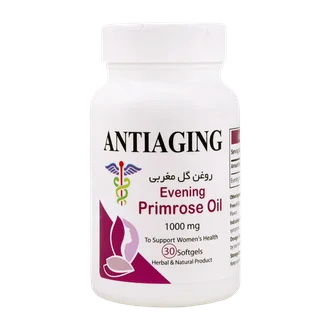 تصویر کپسول ایونینگ پریم رز اویل آنتی ایجینگ