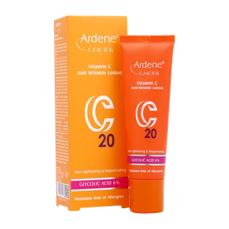 تصویر لوسیون ویتامین سی ضد چروک آردن