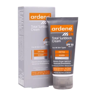 تصویر کرم ضد آفتاب آقایان SPF50 آردن
