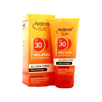 تصویر ضد آفتاب رنگی SPF30 ملاسول آردن