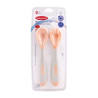 تصویر قاشق و چنگال کودک بیبی لند 218