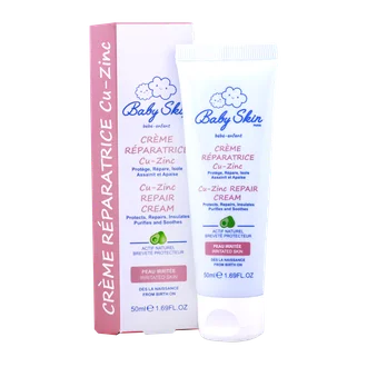 تصویر کرم پیشگیری ادرار سوختگی کیوزینک بیبی اسکین