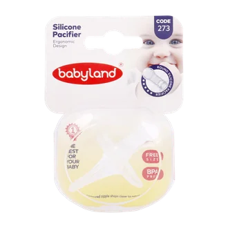 تصویر پستانک بیبی لند کد 273 فندقی