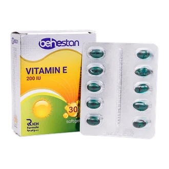 تصویر کپسول ویتامین ای 200 بهستان