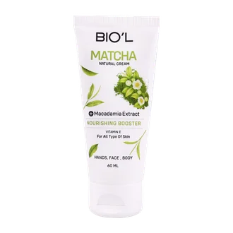 تصویر کرم مرطوب کننده پوست خیلی خشک ماچا بیول 60 میلی لیتری