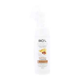 تصویر فوم شستشوی صورت روغن جوجوبا بیول