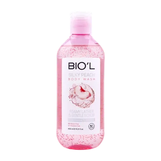 تصویر شامپو بدن ژلی سیلکی پیچ بیول