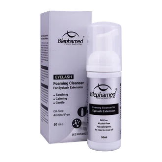 تصویر فوم پاک کننده آرایش مژه های اکستنشن بلفامد