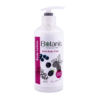 تصویر لوسیون بدن بلوبری و تمشک بوتانیس