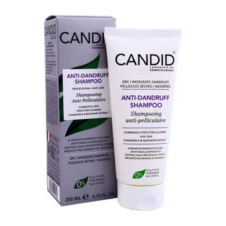 تصویر شامپو ضد شوره موی خشک و ملایم کاندید