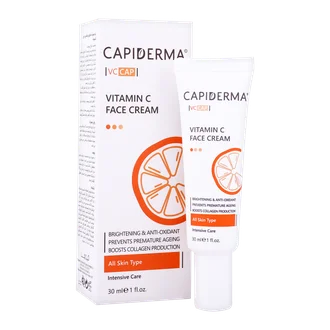 تصویر کرم روشن کننده صورت ویتامین سی کپیدرما