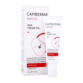 تصویر کرم لایه بردار 15 درصد آ اچ آ کپیدرما