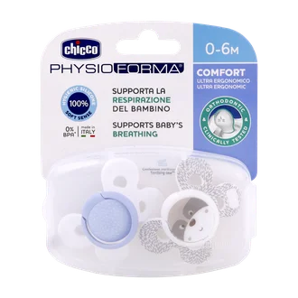 تصویر پستانک فیزیو کامفورت چیکو سیلیکون تا 6 ماهگی 2 عددی