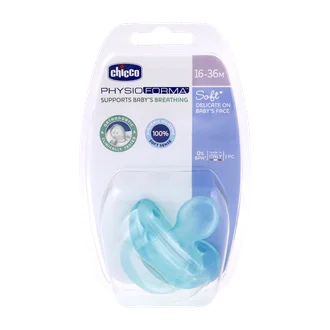 تصویر پستانک فیزیو سافت چیکو آبی 16 تا 36 ماهگی
