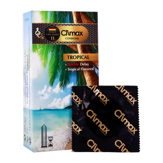 تصویر کاندوم تاخیری استوایی کلایمکس 12 عددی