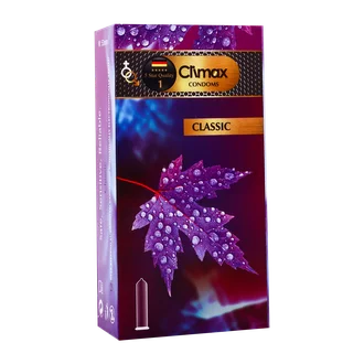 تصویر  کاندوم ساده کلایمکس مدل Classic بسته 12 عددی