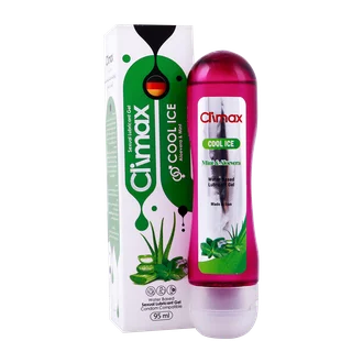 تصویر ژل روان کننده کلایمکس آلوئه ورا و نعناع