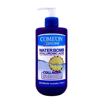 تصویر کرم آبرسان واتر بمب کلاژن و آناناس کامان 500 میلی لیتر