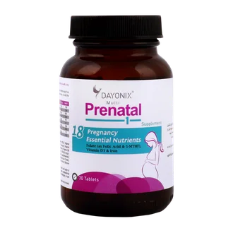 تصویر قرص مولتی پریناتال 1 دایونیکس فارما
