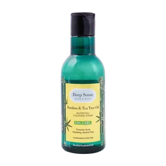 تصویر تونر پاک و مرطوب کننده پوست چرب دیپ سنس