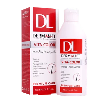 تصویر شامپو موهای رنگ شده ویتاکالر درمالیفت
