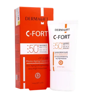 تصویر فلوئید ضد آفتاب سی فورت SPF50 درمالیفت