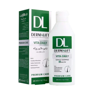 تصویر شامپو روزانه موهای چرب درمالیفت